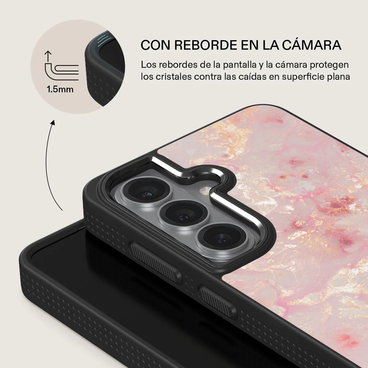 Golden Coral - Samsung Galaxy S26 Funda - Image 15