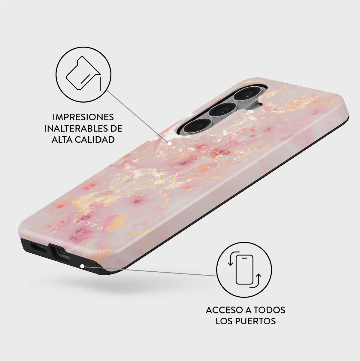 Golden Coral - Samsung Galaxy S26 Plus Funda - Image 3