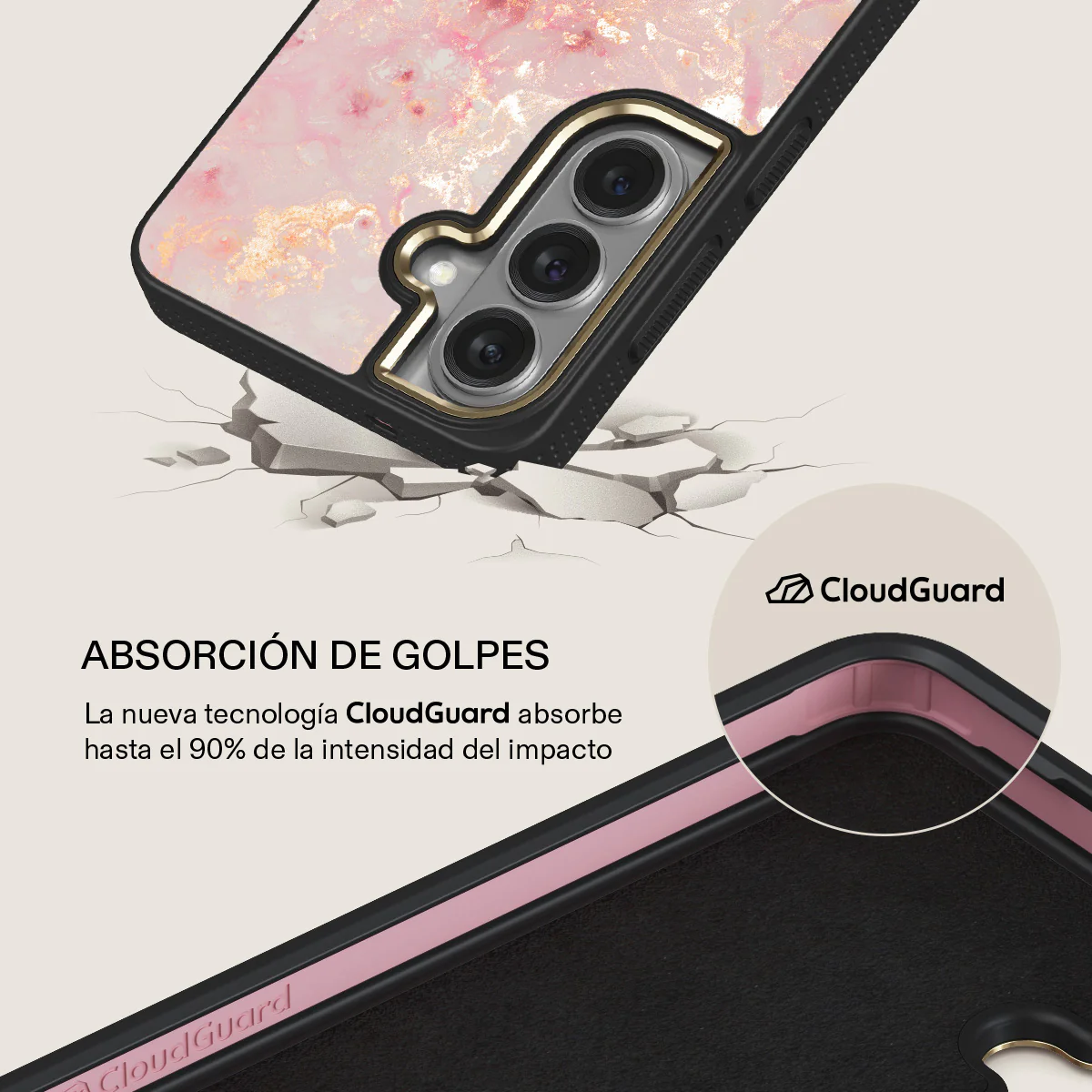 Golden Coral - Samsung Galaxy S26 Plus Funda - Image 7