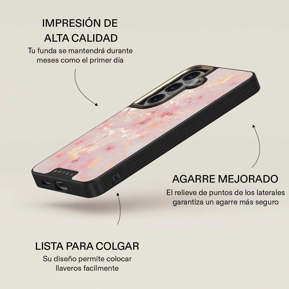 Golden Coral - Samsung Galaxy S26 Plus Funda - Image 9