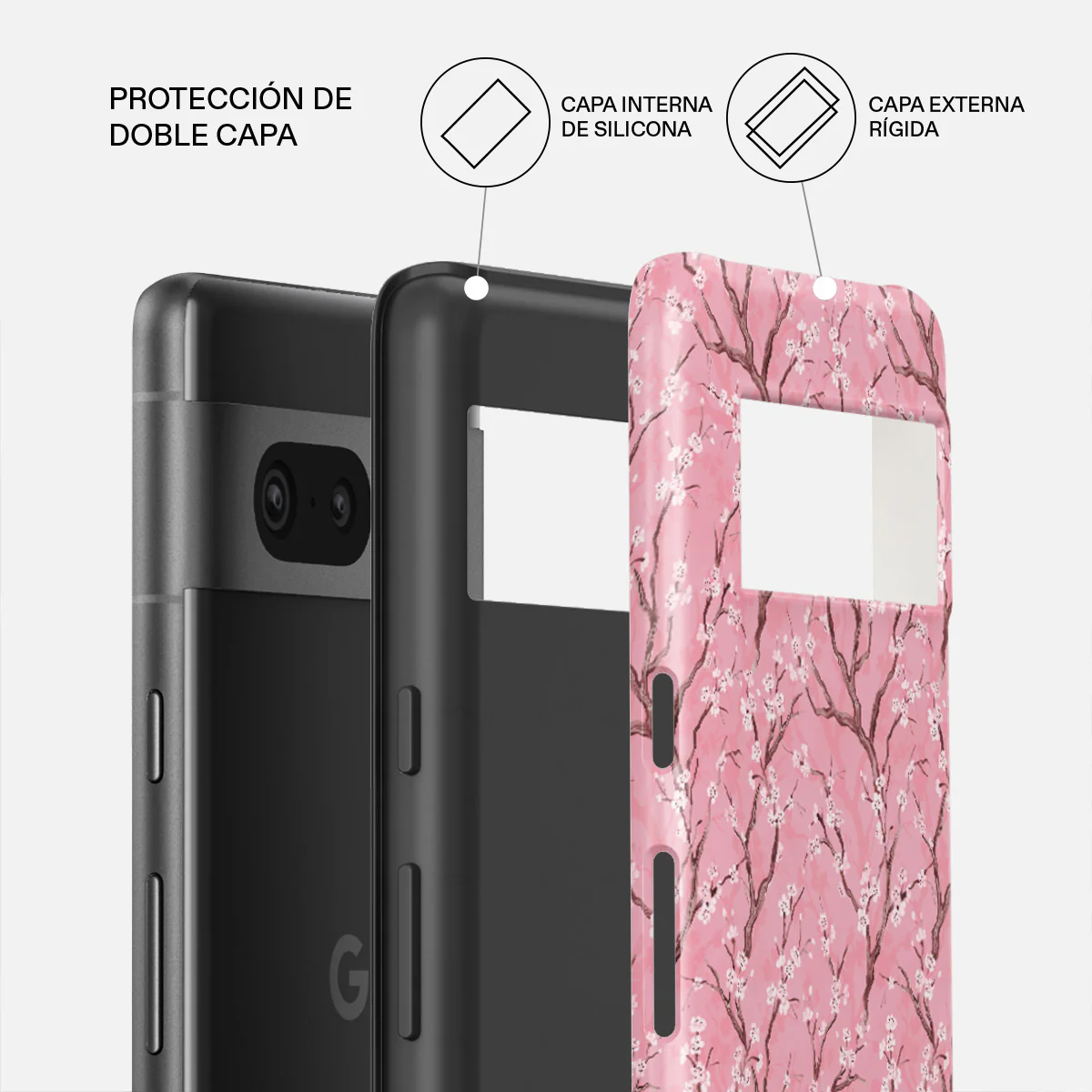Sakura - Google Pixel 7a Funda - Image 2