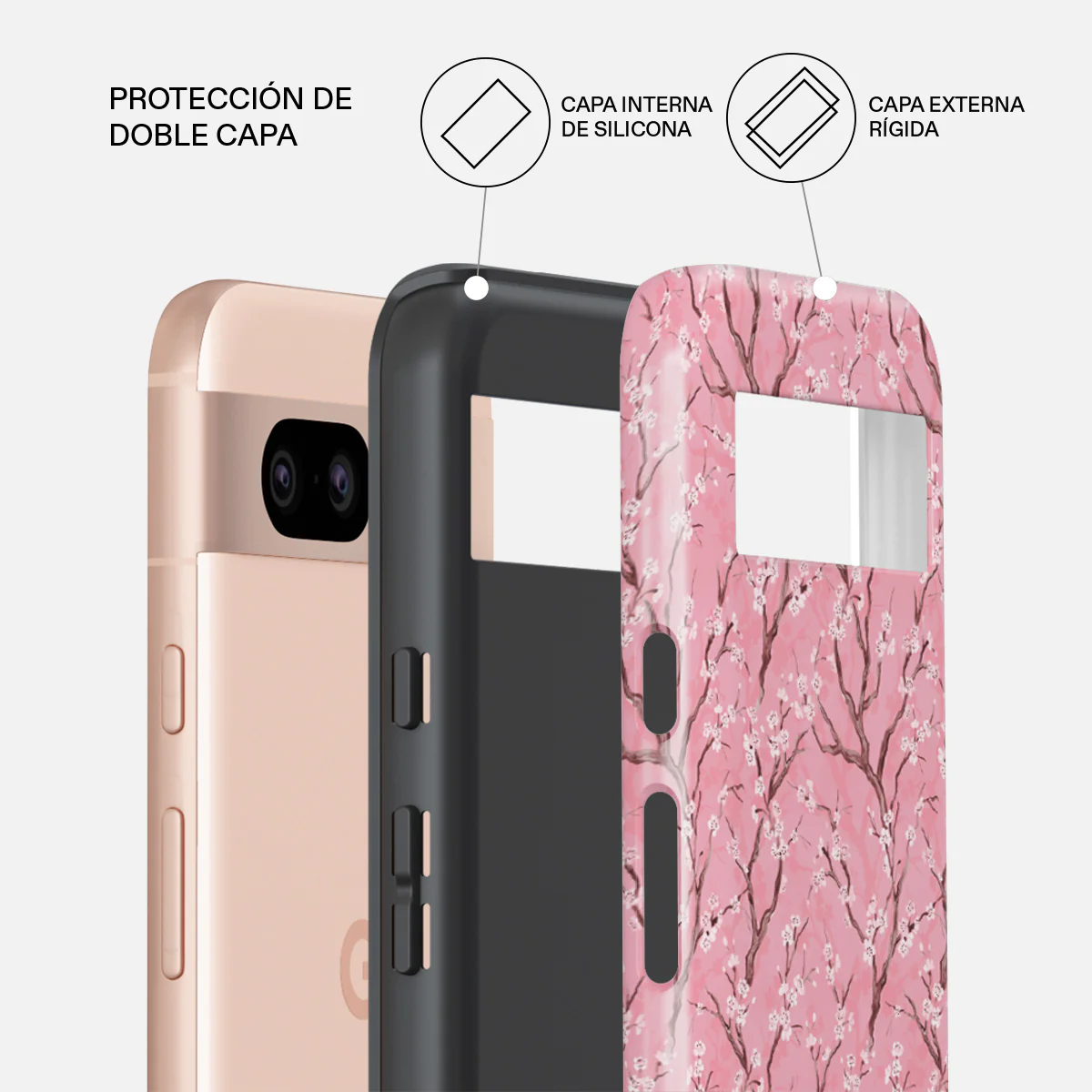 Sakura - Google Pixel 8a Funda - Image 2