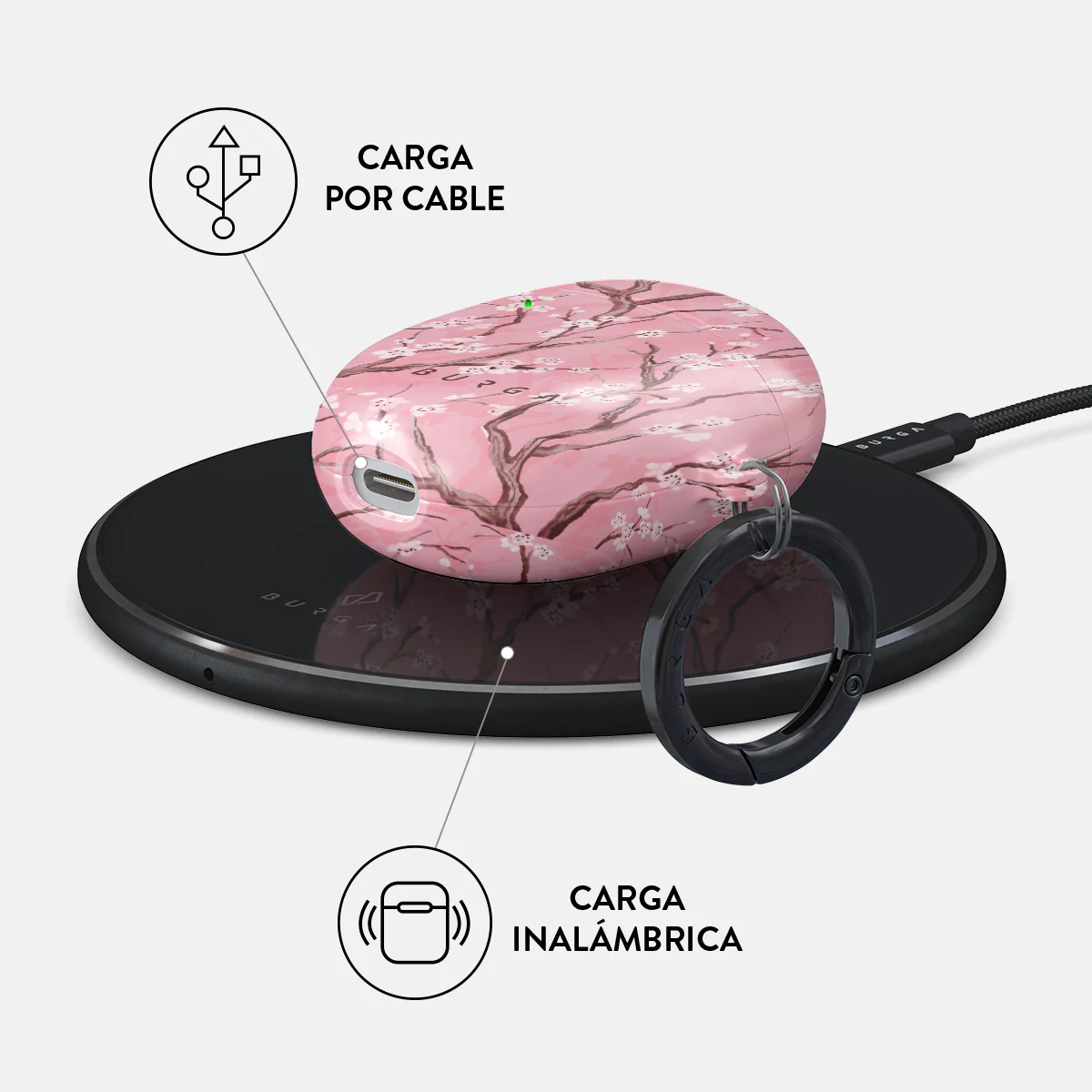 Sakura - Google Pixel Buds A Funda - Image 3