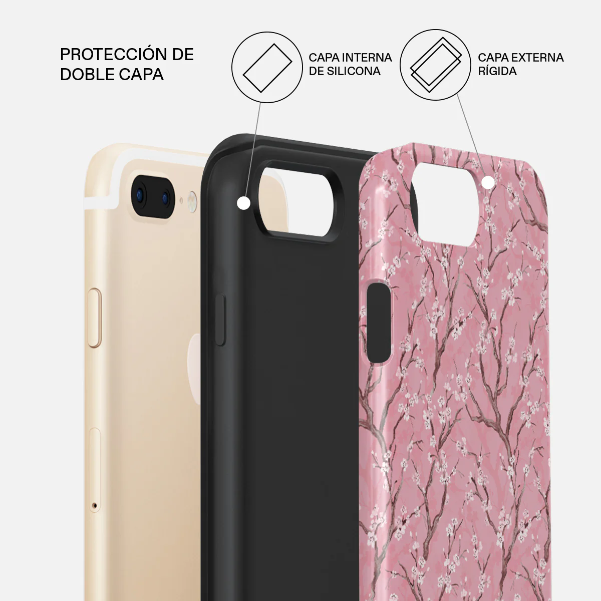 Sakura - iPhone 7 Plus / 8 Plus Funda - Image 6