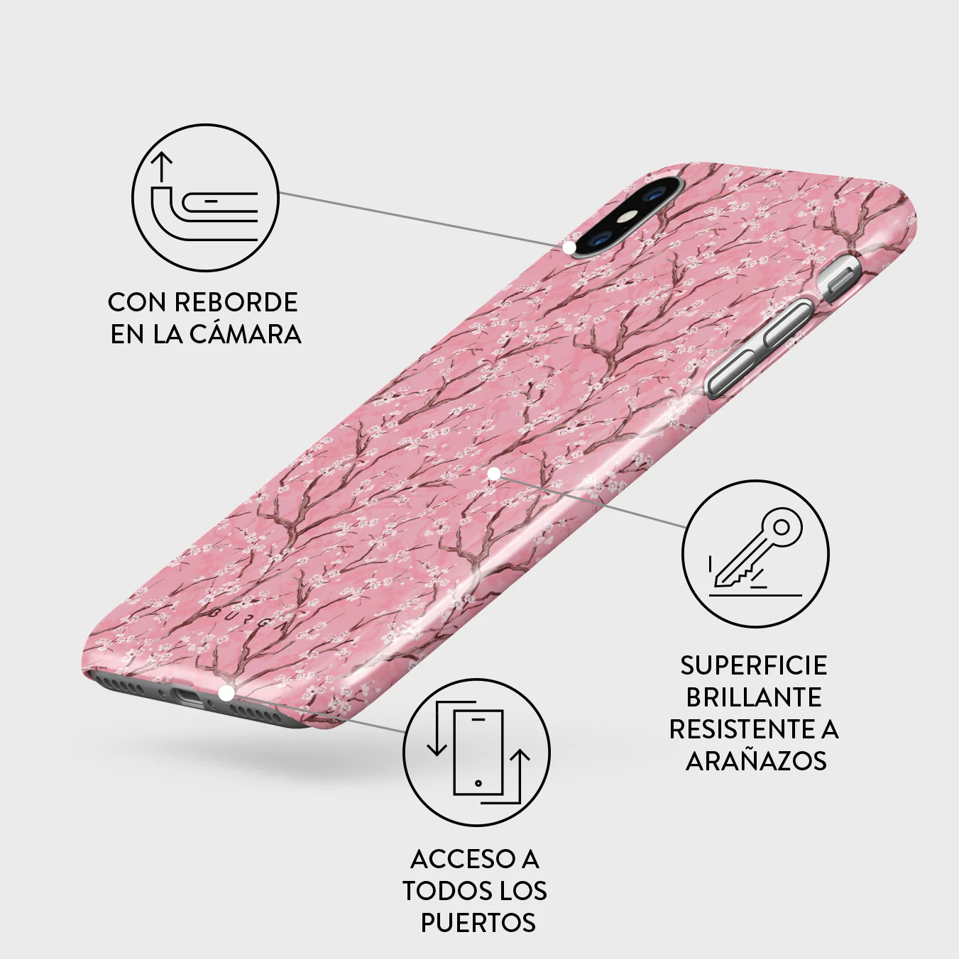 Sakura - iPhone X / XS Funda - Image 3
