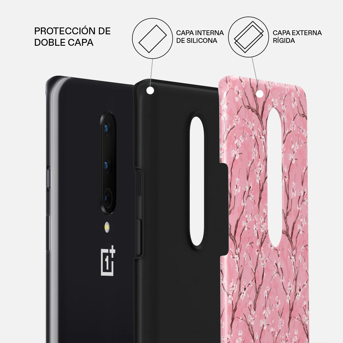 Sakura - OnePlus 8 Funda - Image 2