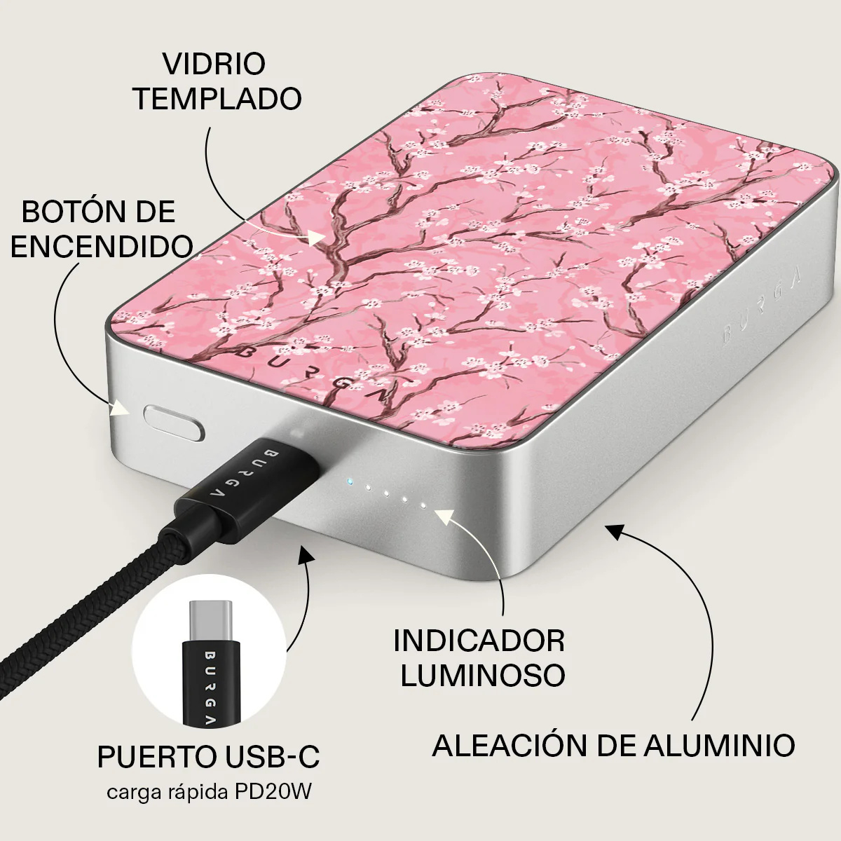 Sakura - Power Bank Magnético - Image 45