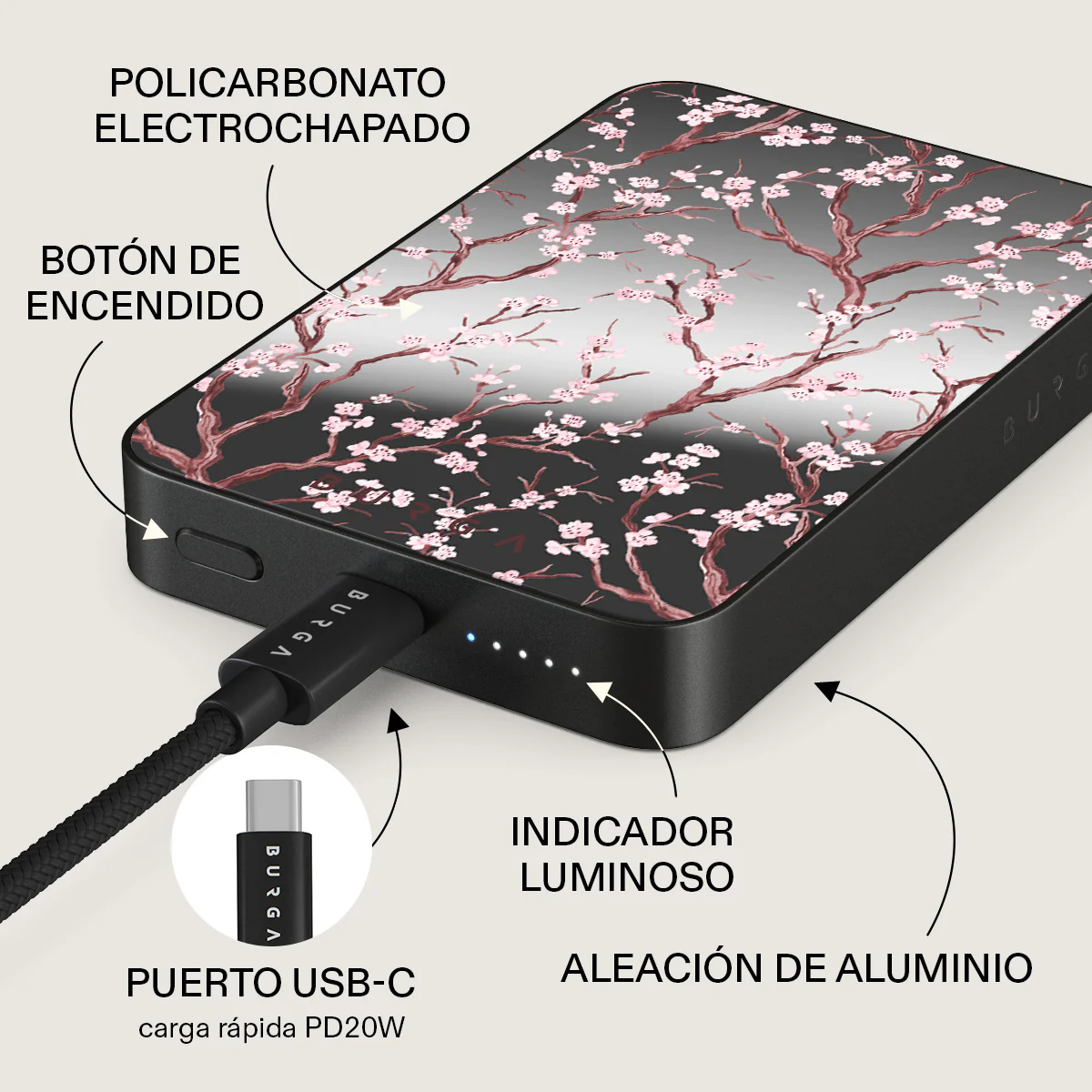 Sakura - Power Bank Magnético - Image 65