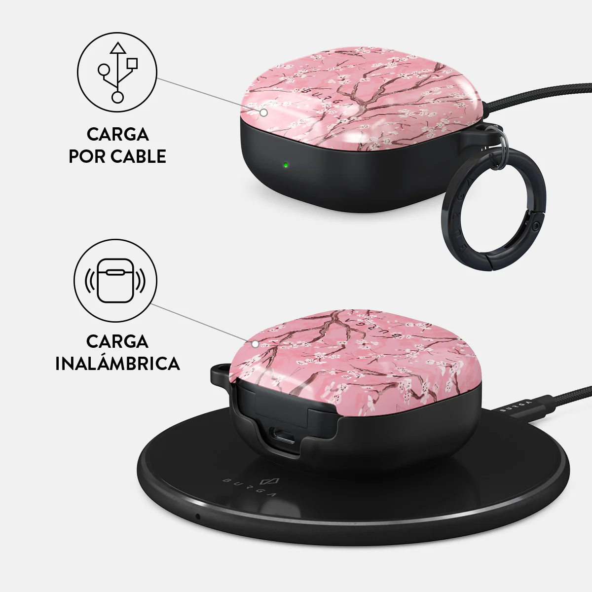 Sakura - Samsung Galaxy Buds Live Funda - Image 3