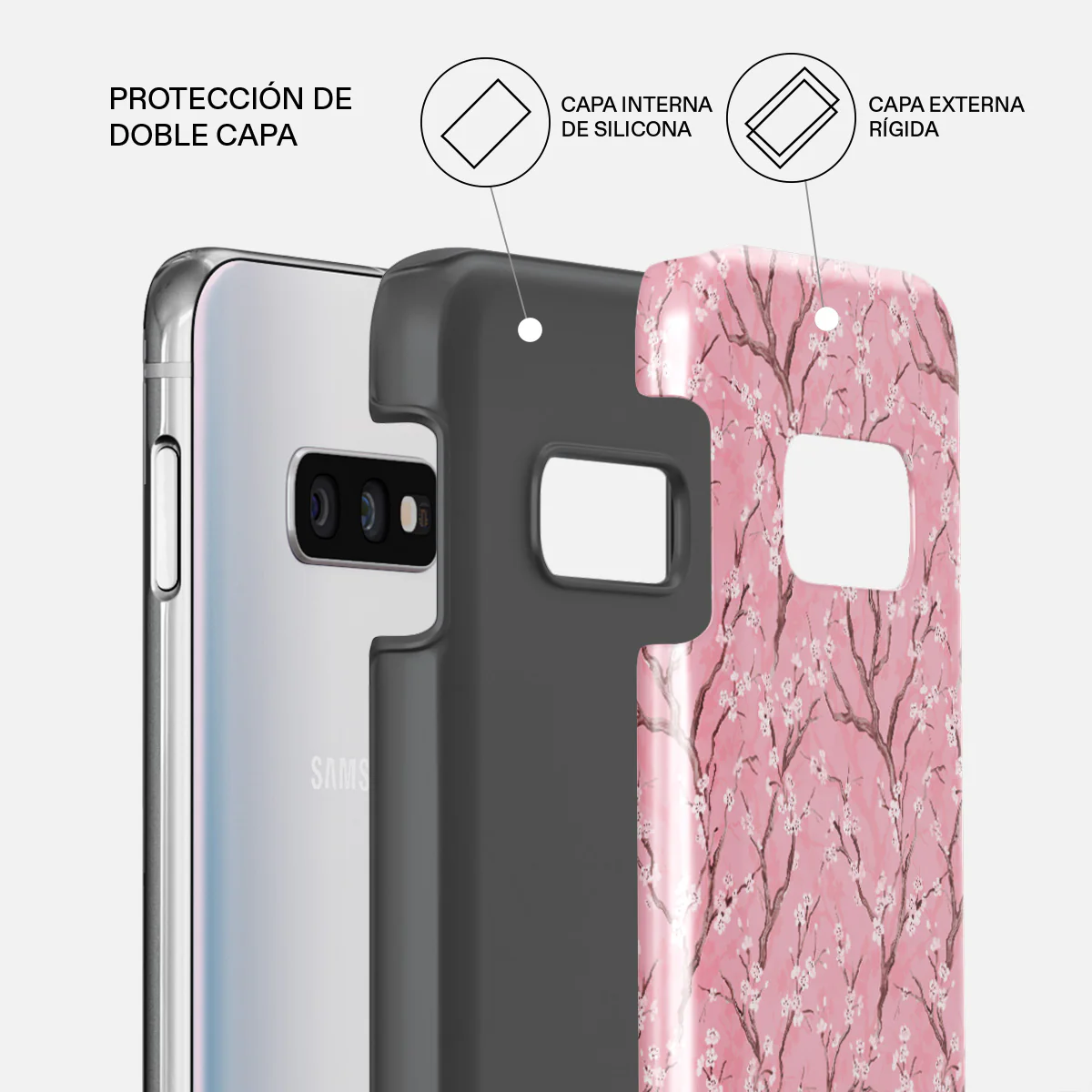 Sakura - Samsung Galaxy S10E Funda - Image 2