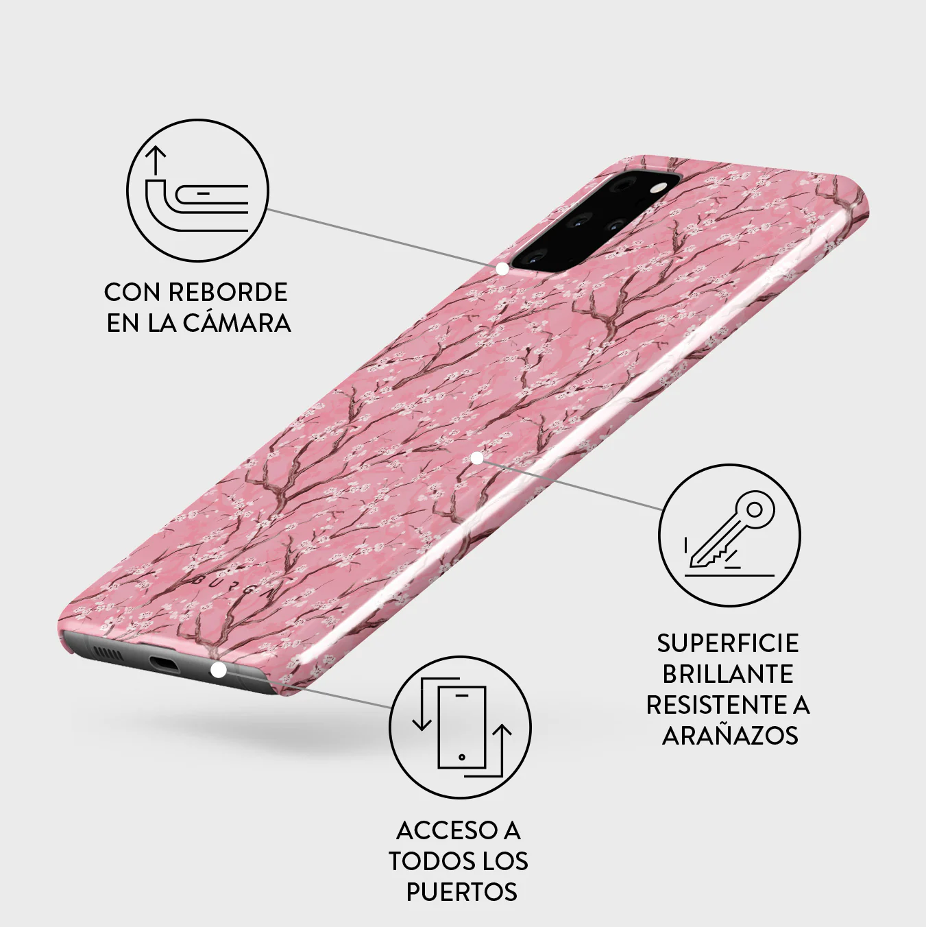 Sakura - Samsung Galaxy S20 Plus 4G / 5G Funda - Image 3