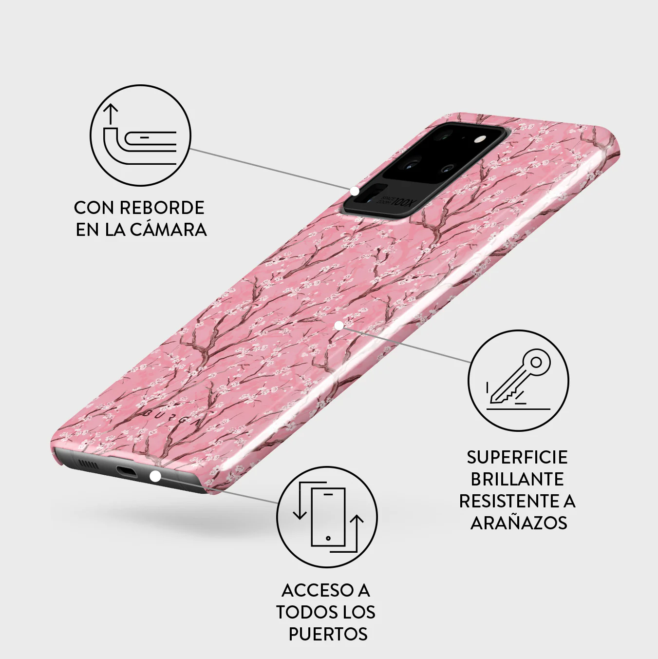 Sakura - Samsung Galaxy S20 Ultra 4G / 5G Funda - Image 3