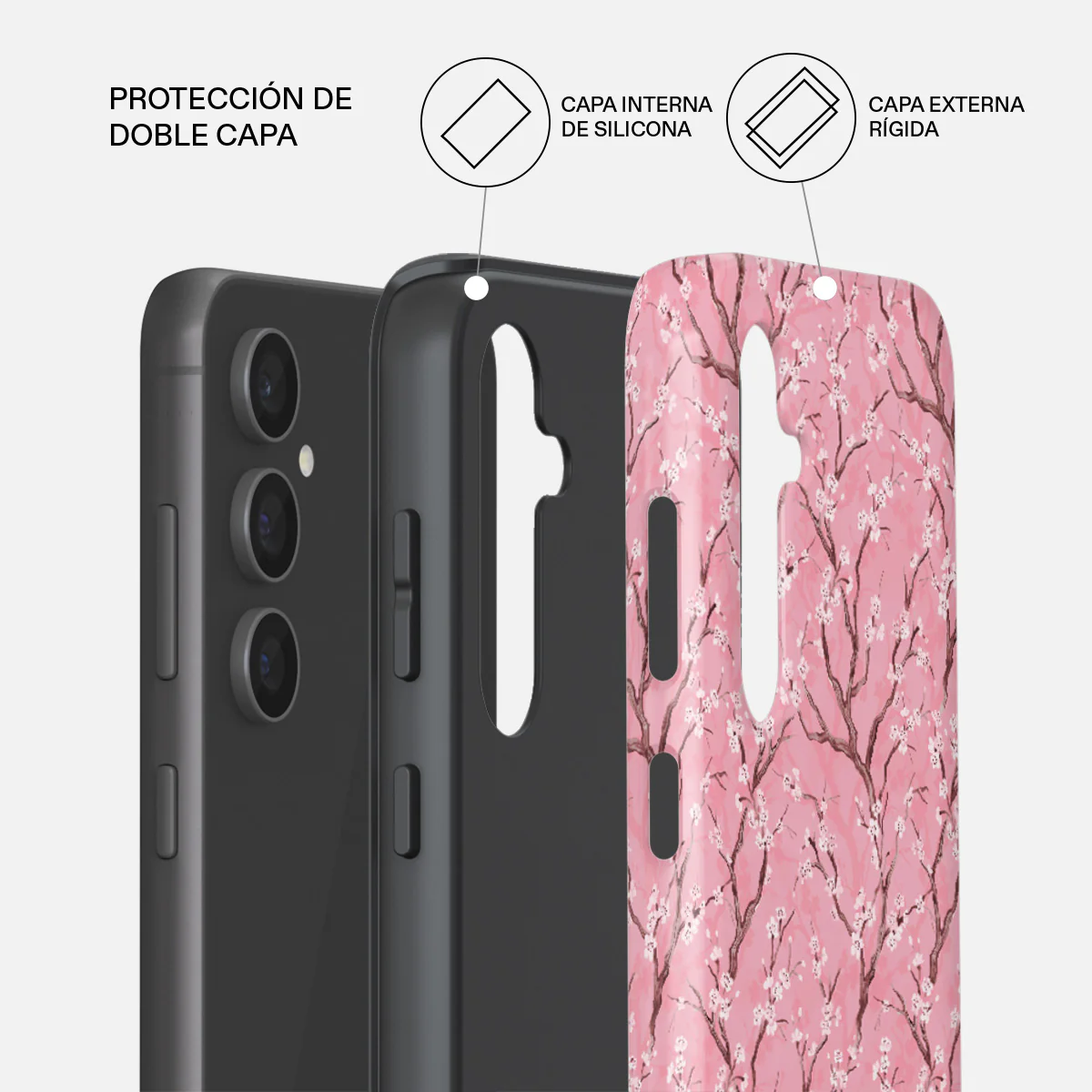 Sakura - Samsung Galaxy S23 FE Funda - Image 2