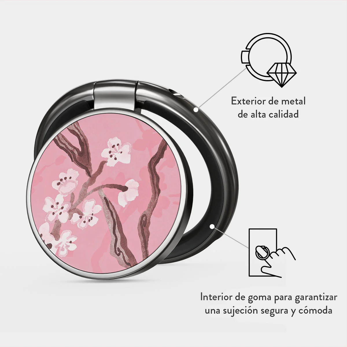 Sakura - Anillo Para Móvil Adhesivo - Image 2