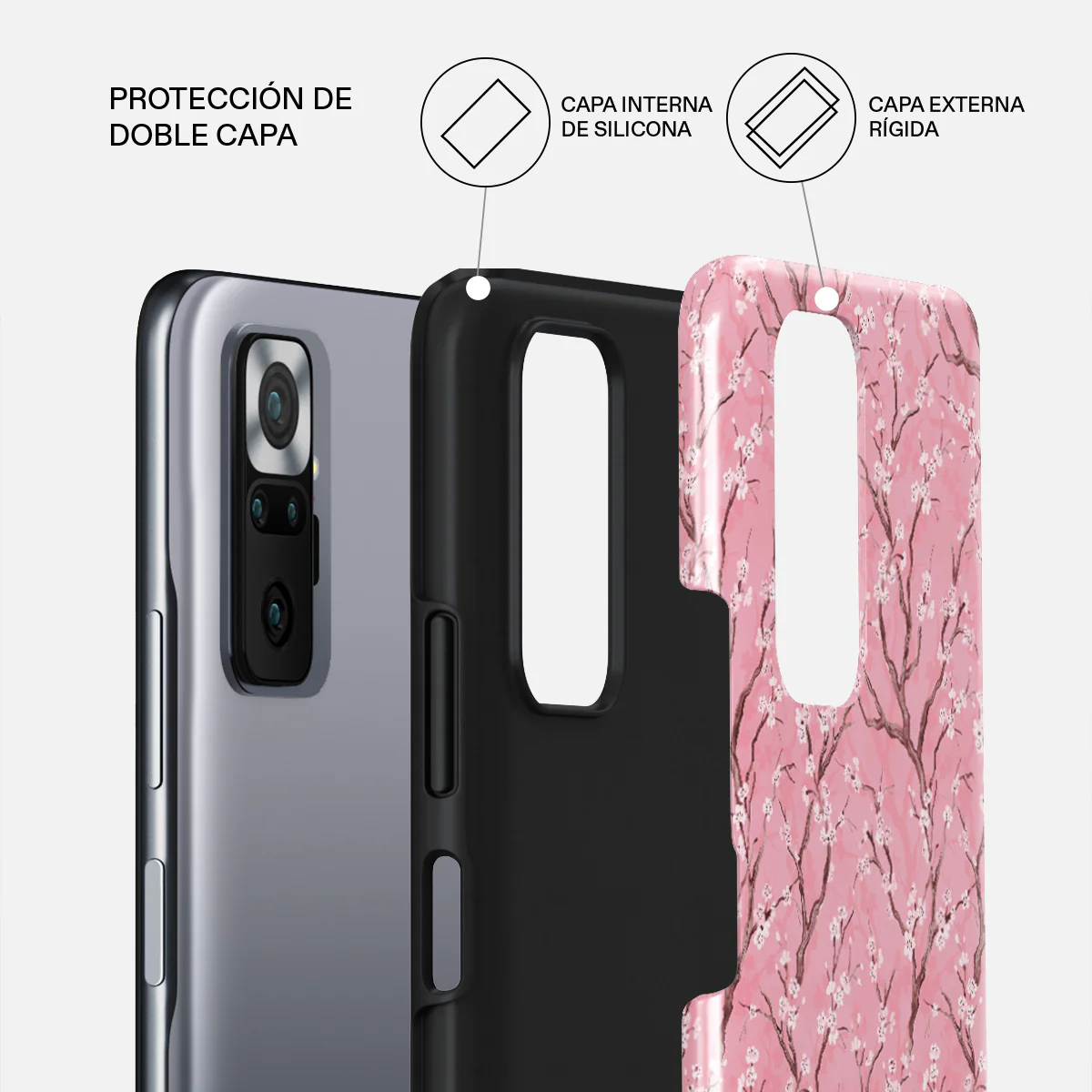 Sakura - Xiaomi Redmi Note 10 Pro Funda - Image 2
