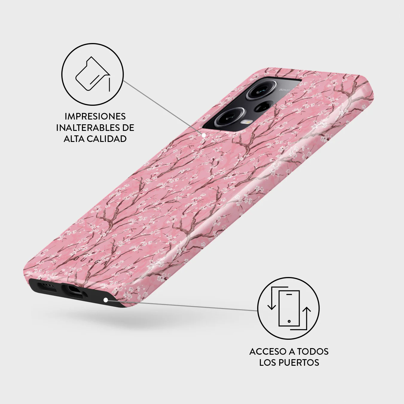 Sakura - Xiaomi Redmi Note 12 Pro+ 5G Funda - Image 3