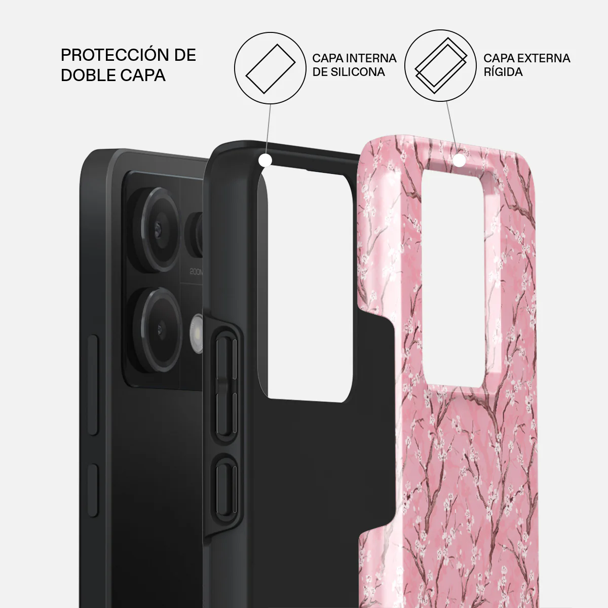 Sakura - Xiaomi Redmi Note 13 Pro 5G Funda - Image 2