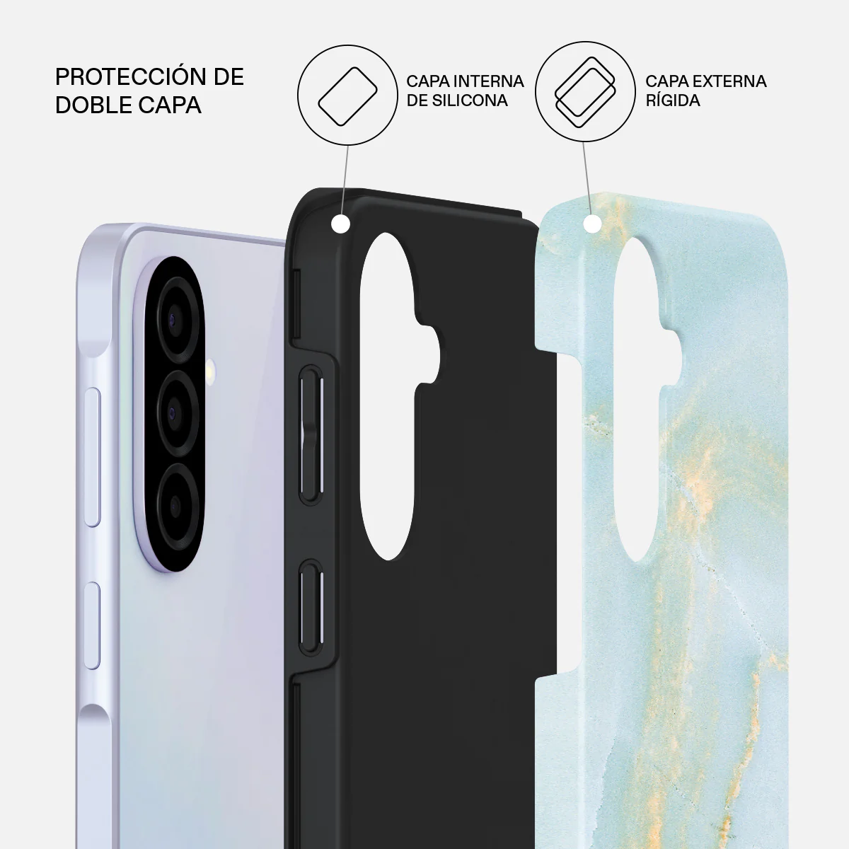 Sea Salt - Samsung Galaxy A37 5G Funda - Image 2