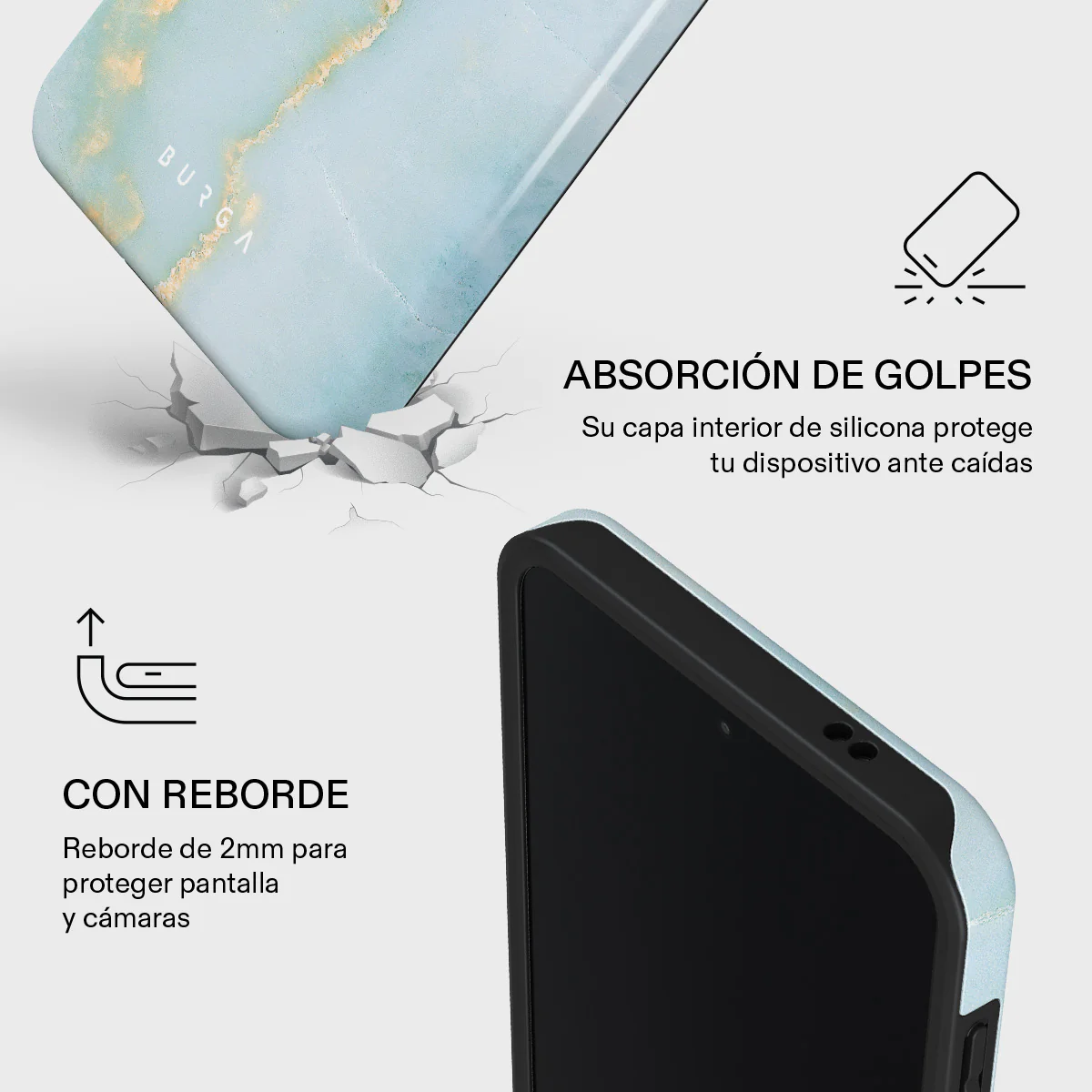 Sea Salt - Samsung Galaxy A57 5G Funda - Image 4