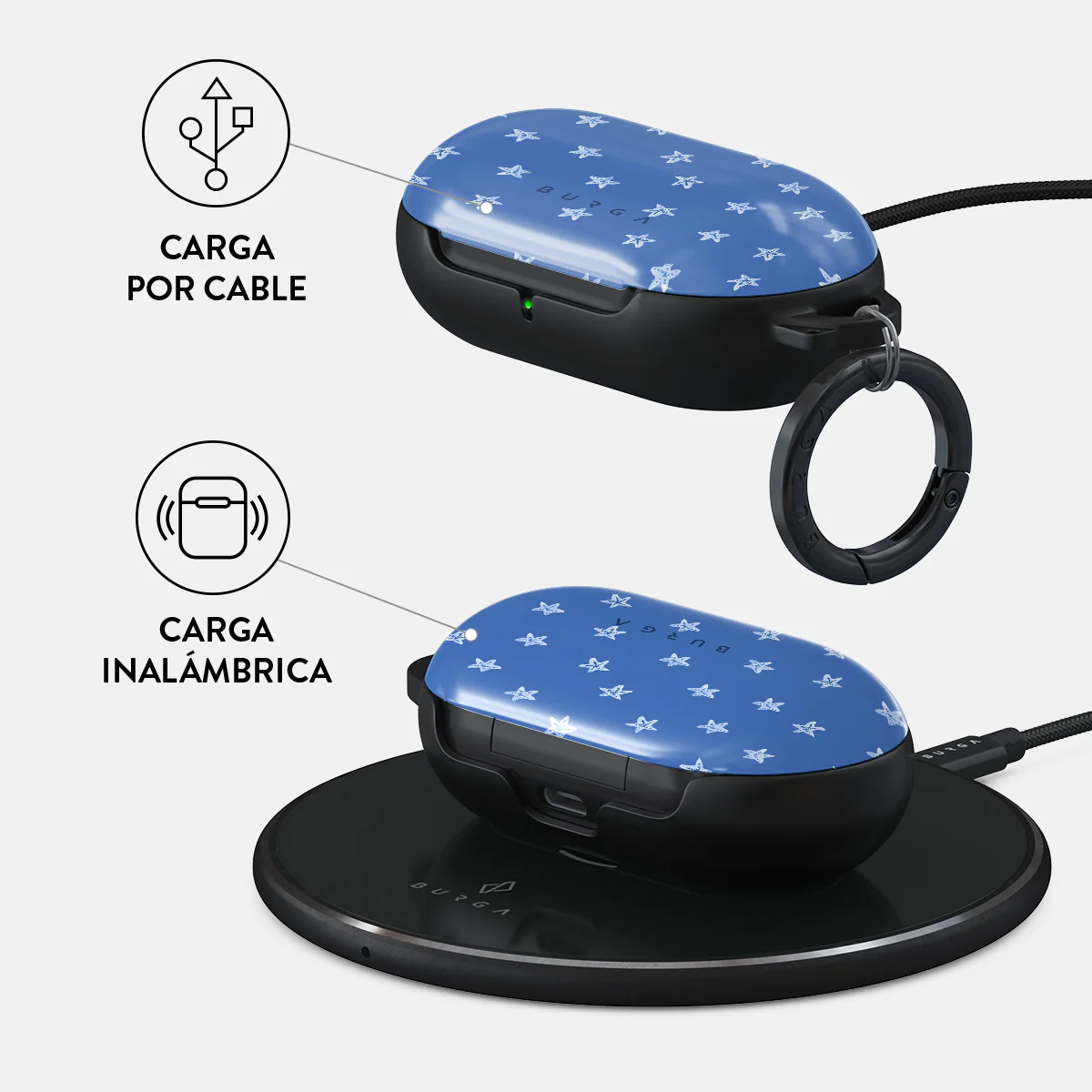 Salty Kiss - Samsung Galaxy Buds Plus Funda - Image 3