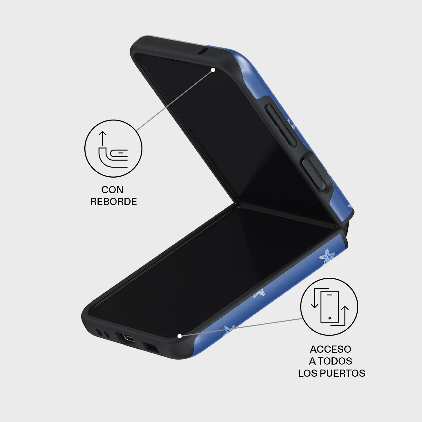 Salty Kiss - Samsung Galaxy Z Flip 4 Funda - Image 9