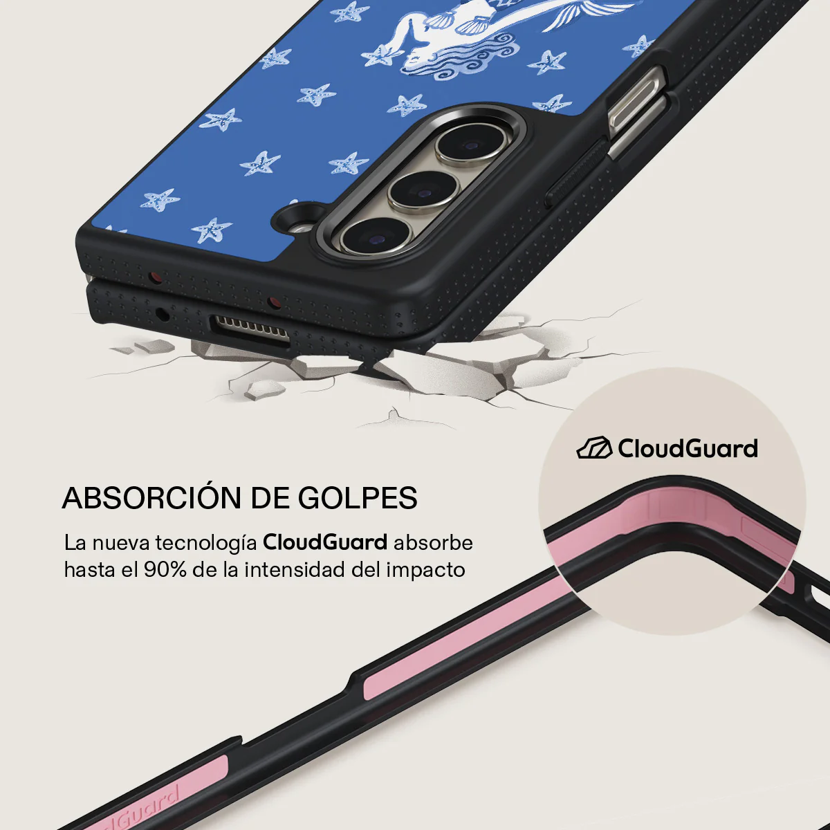 Salty Kiss - Samsung Galaxy Z Fold 5 Funda - Image 10