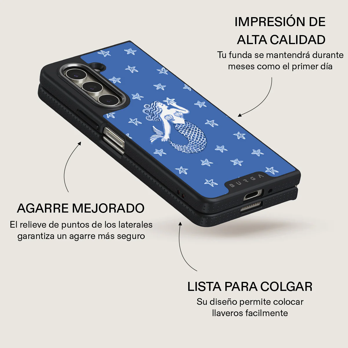 Salty Kiss - Samsung Galaxy Z Fold 5 Funda - Image 12