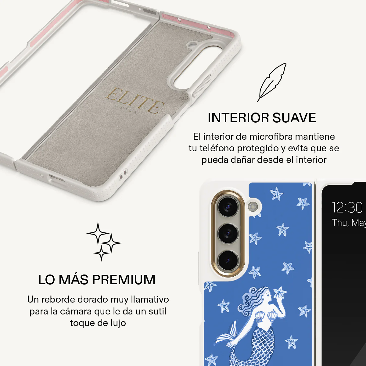Salty Kiss - Samsung Galaxy Z Fold 5 Funda - Image 20