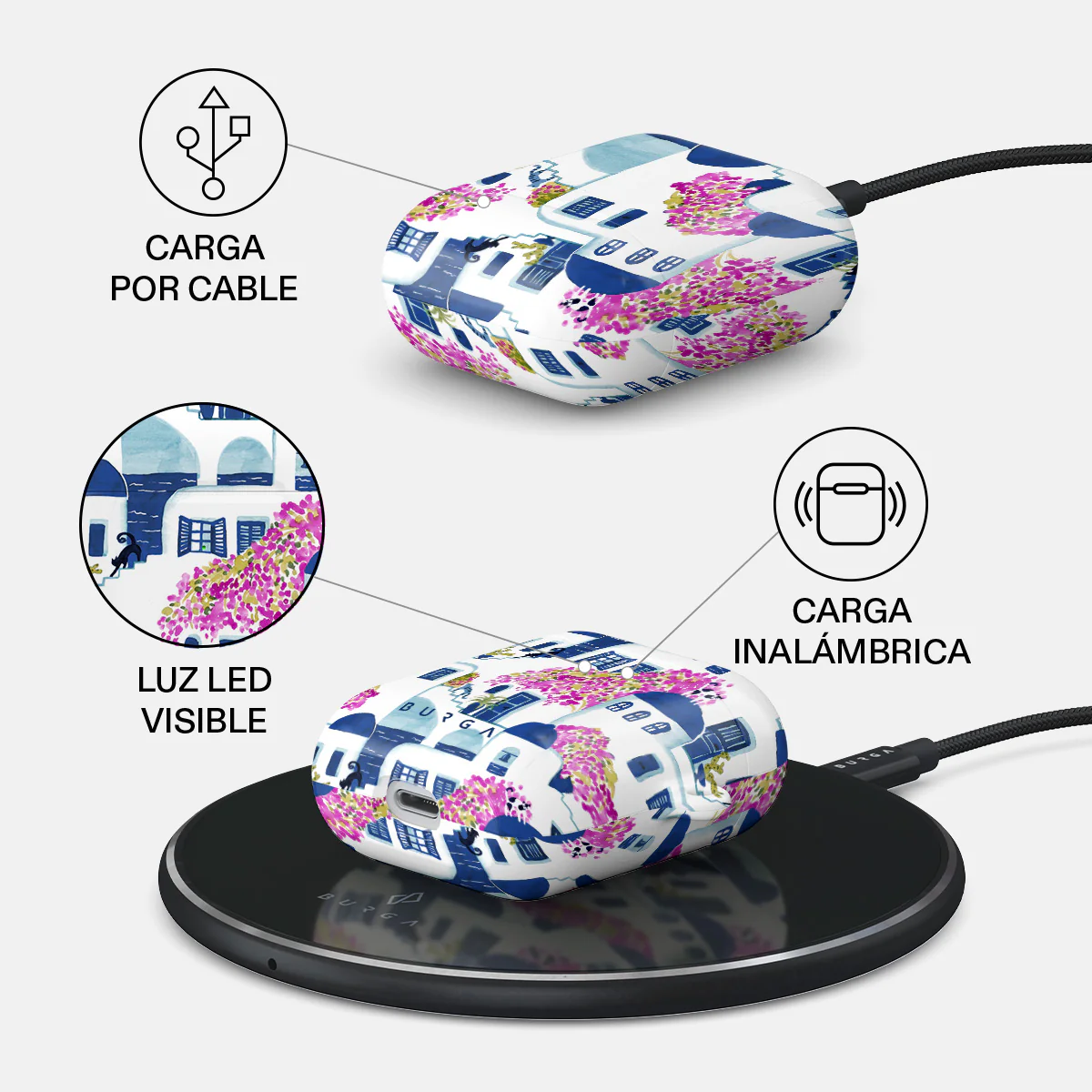 Santorini - AirPods Funda - Image 3