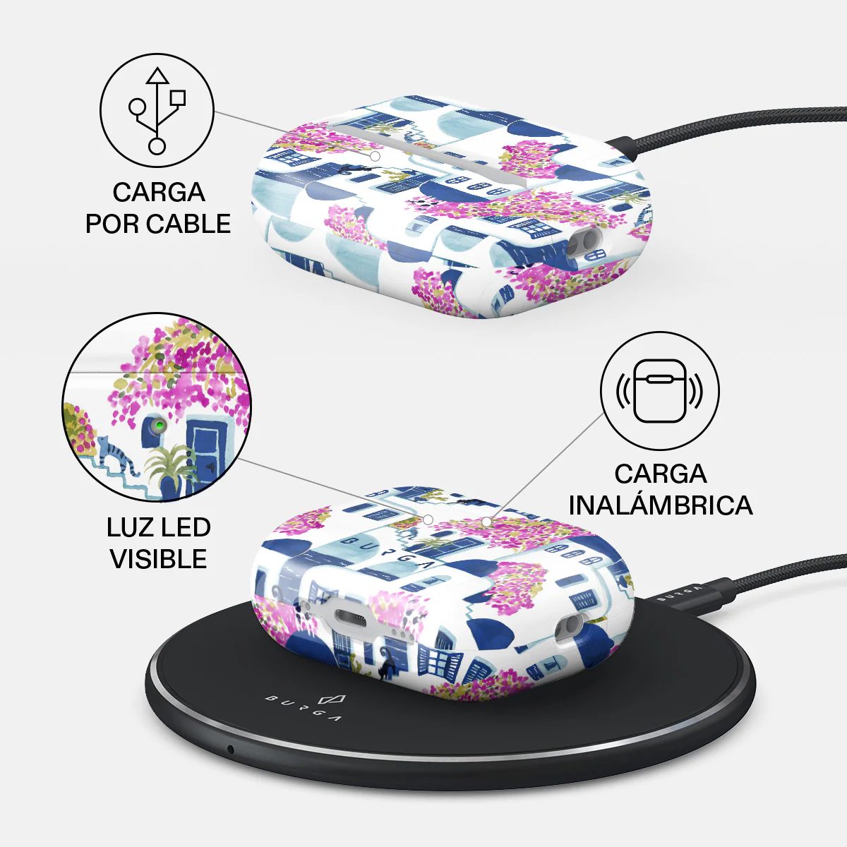 Santorini - AirPods Pro 3 Funda - Image 3
