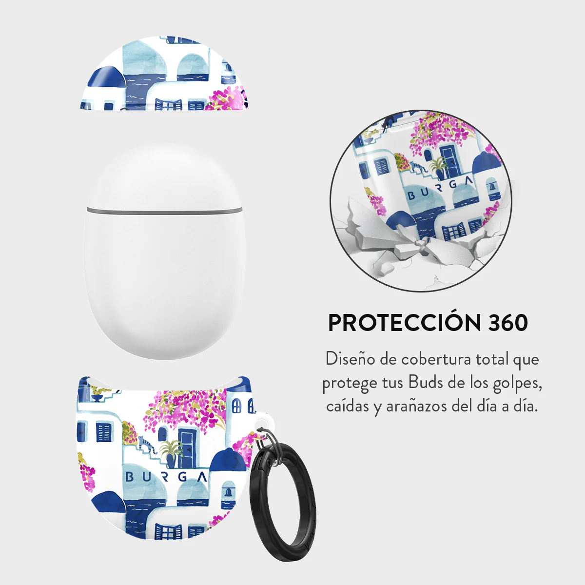 Santorini - Google Pixel Buds A Funda - Image 2