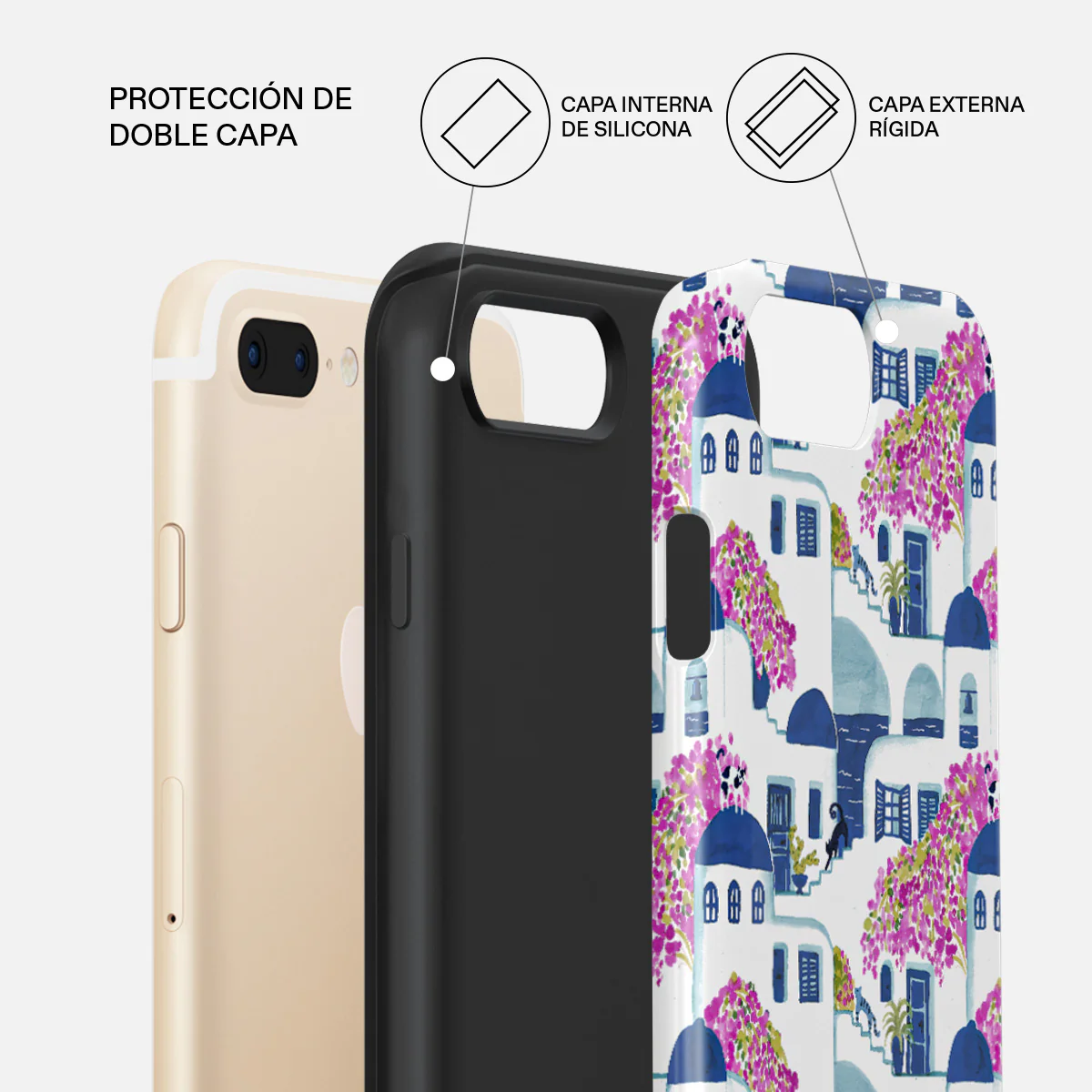 Santorini - iPhone 7 Plus / 8 Plus Funda - Image 6