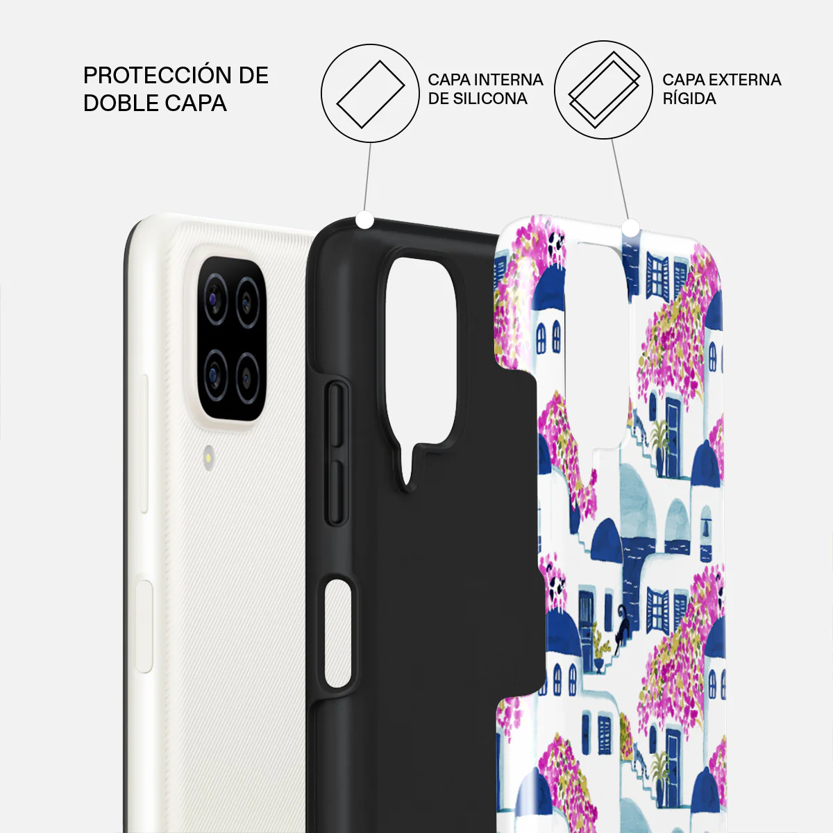 Santorini - Samsung Galaxy A12 4G Funda - Image 2