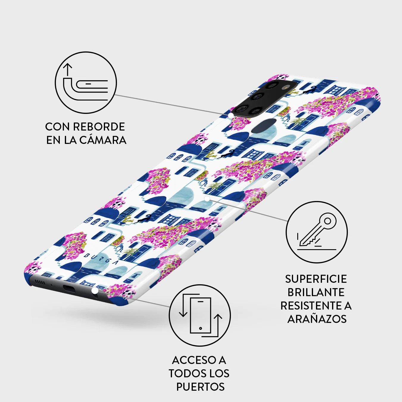 Santorini - Samsung Galaxy A21s 4G Funda - Image 3