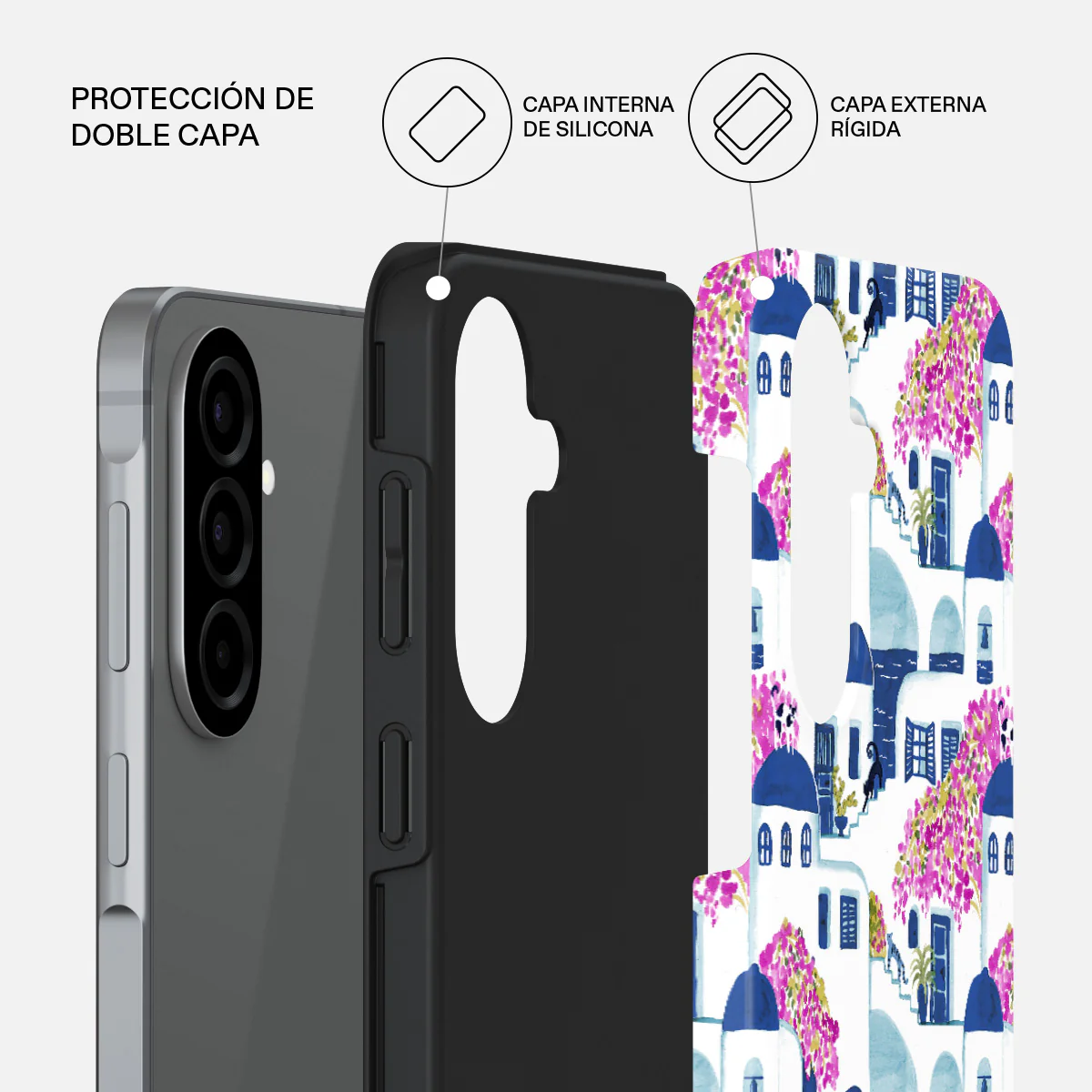 Santorini - Samsung Galaxy A57 5G Funda - Image 2