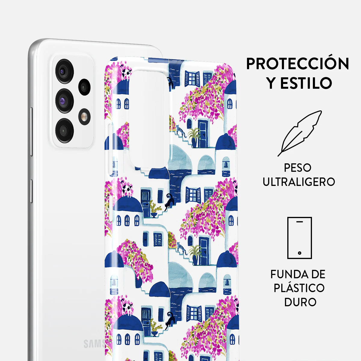 Santorini - Samsung Galaxy A72 4G / 5G Funda - Image 2
