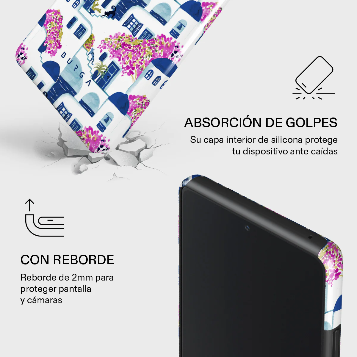Santorini - Samsung Galaxy A72 4G / 5G Funda - Image 8