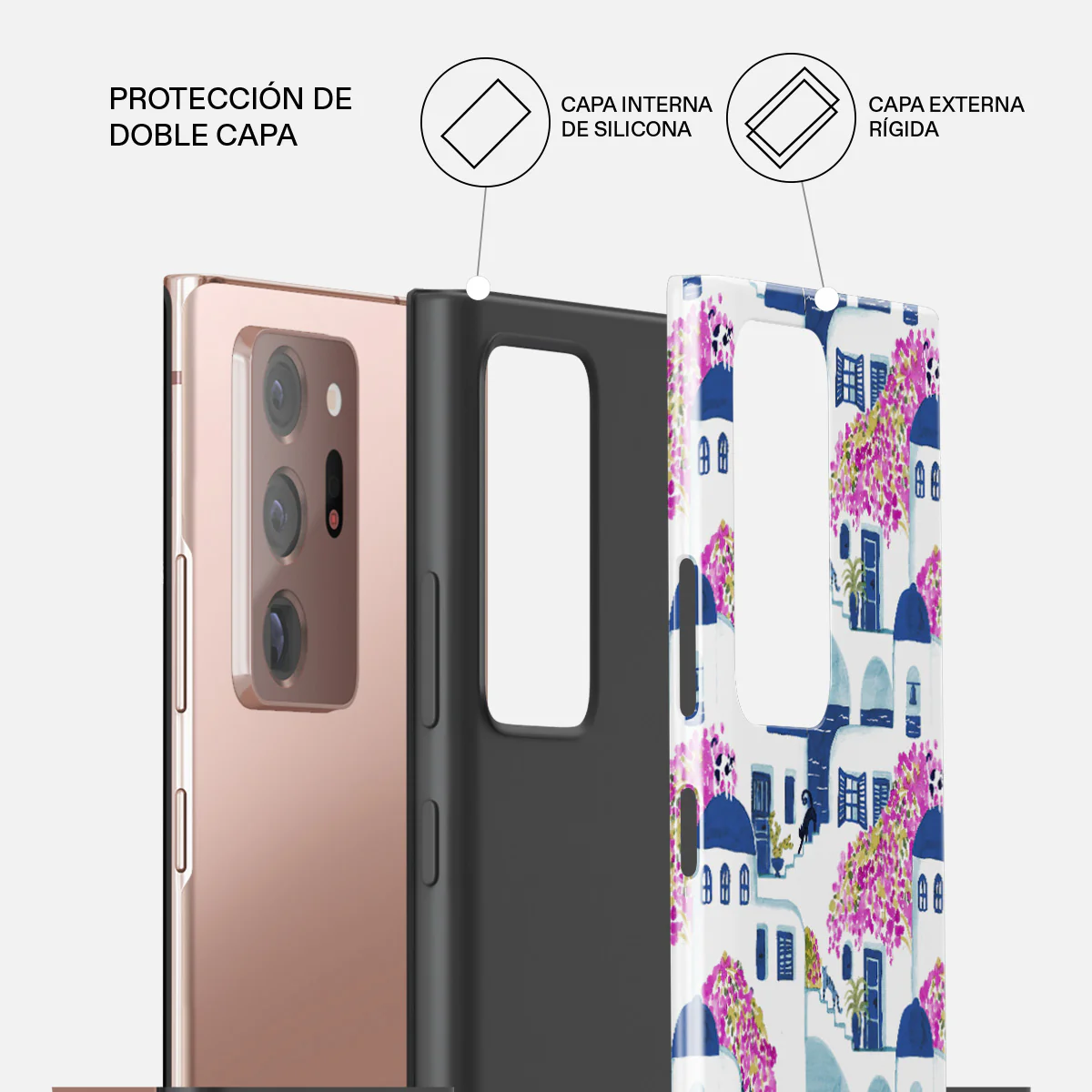 Santorini - Samsung Galaxy Note 20 Ultra 4G / 5G Funda - Image 6