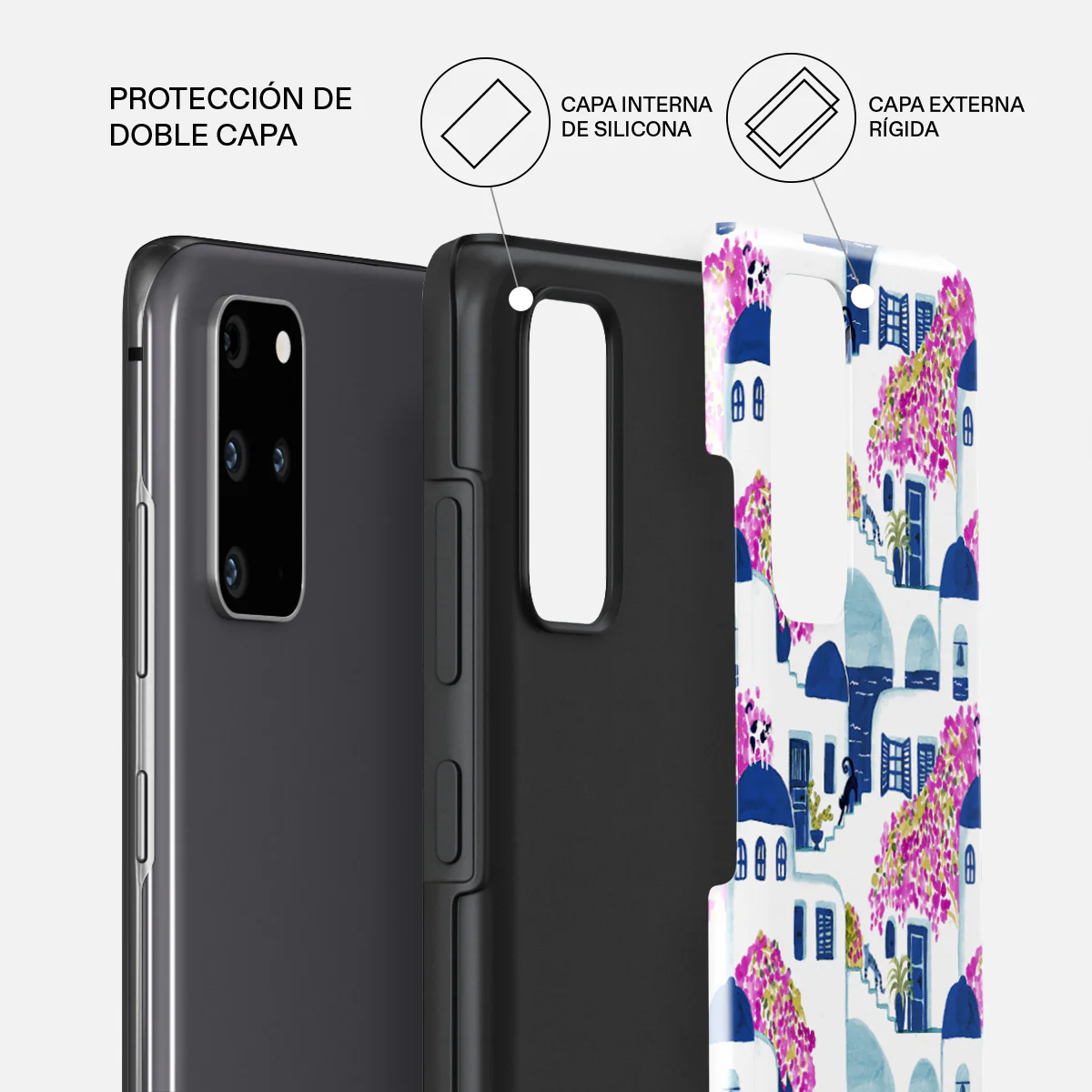 Santorini - Samsung Galaxy S20 Plus 4G / 5G Funda - Image 2
