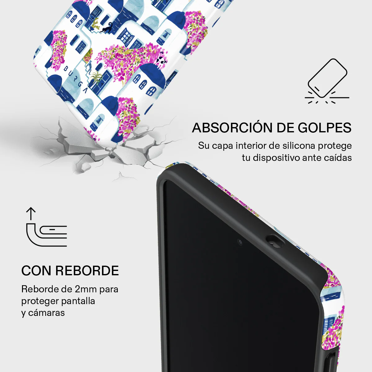 Santorini - Samsung Galaxy S25 Edge Funda - Image 4