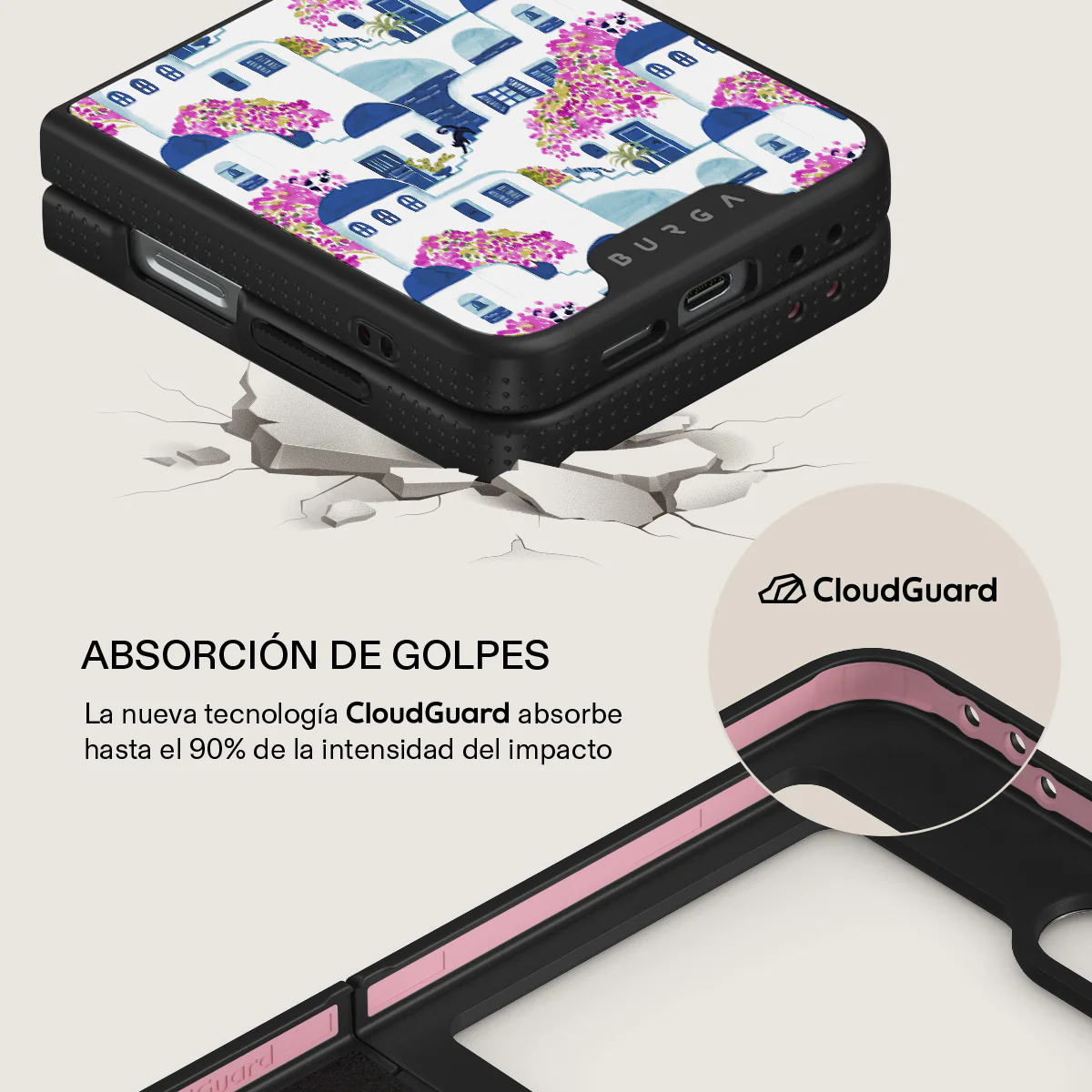 Santorini - Samsung Galaxy Z Flip 6 Funda - Image 15