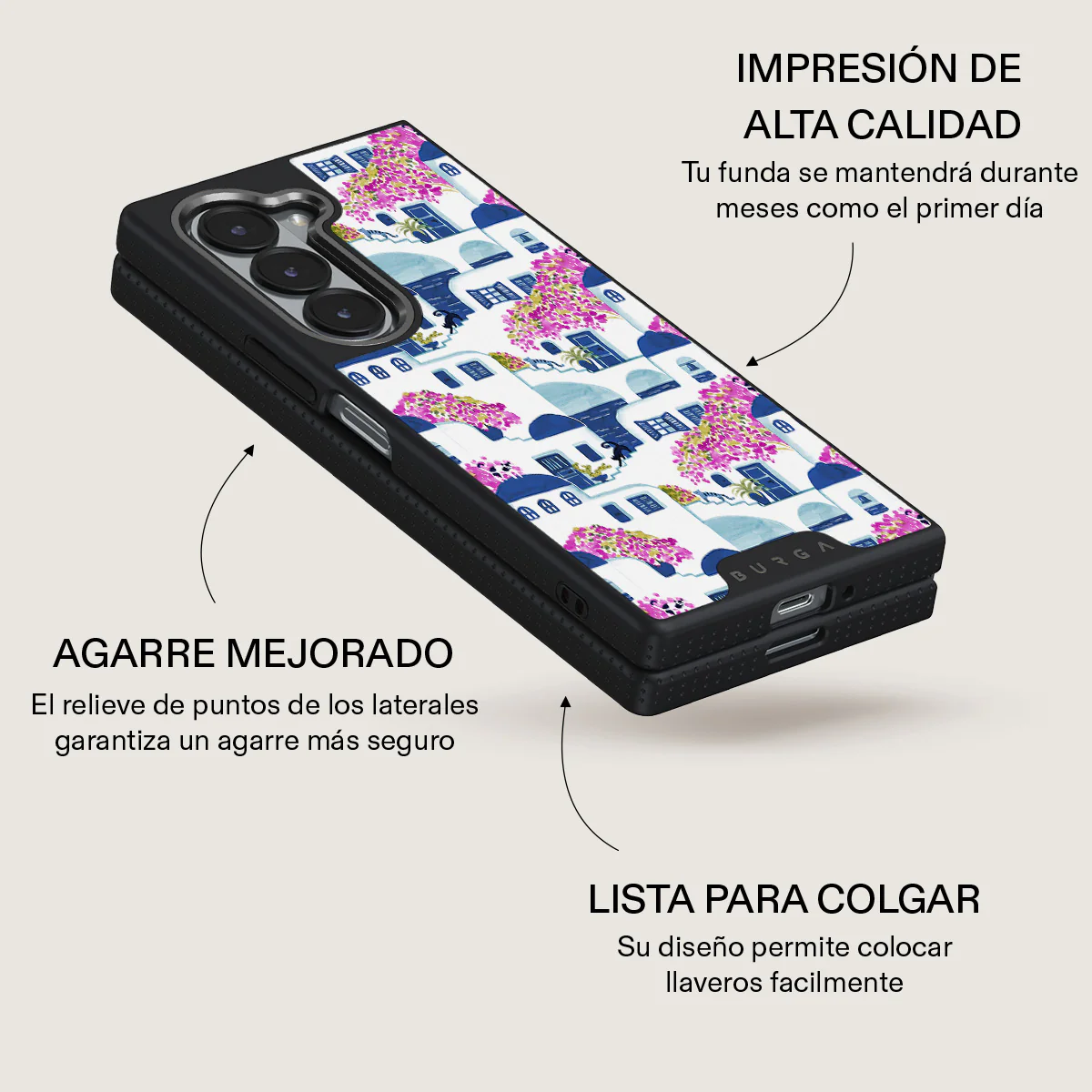 Santorini - Samsung Galaxy Z Fold 6 Funda - Image 12