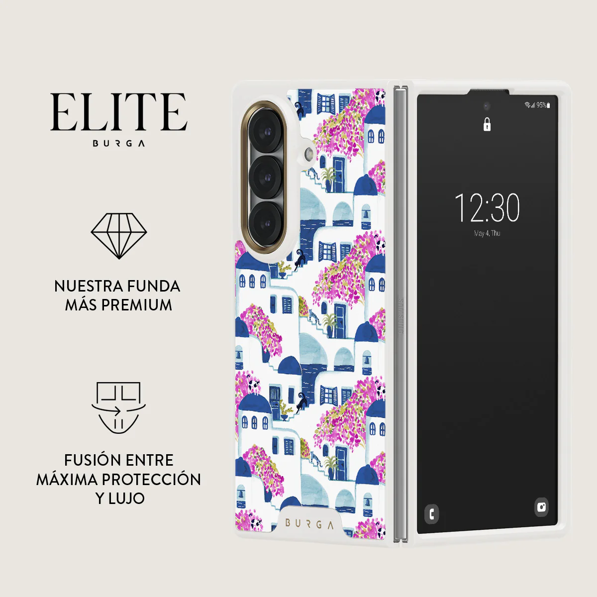Santorini - Samsung Galaxy Z Fold 7 Funda - Image 16