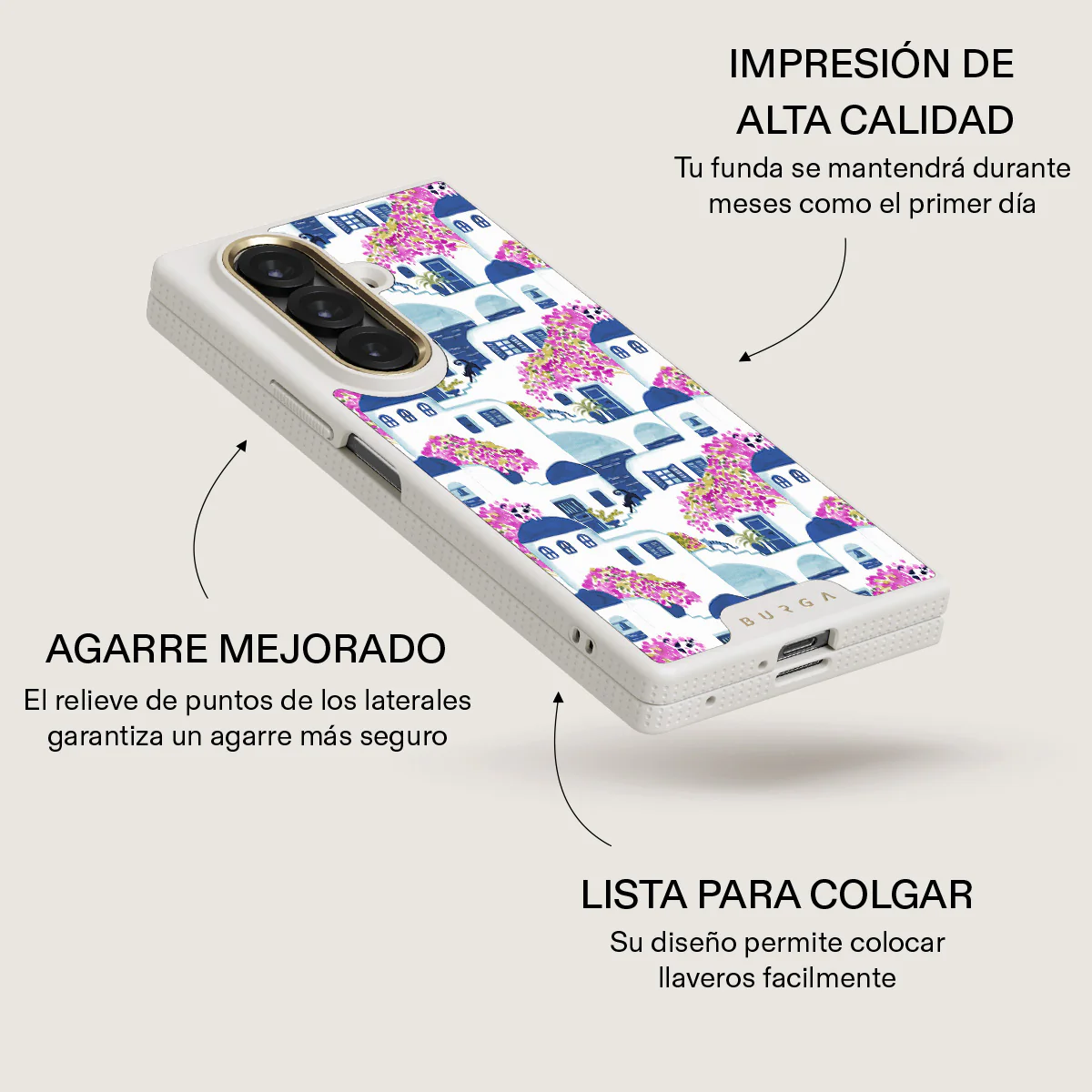 Santorini - Samsung Galaxy Z Fold 7 Funda - Image 19