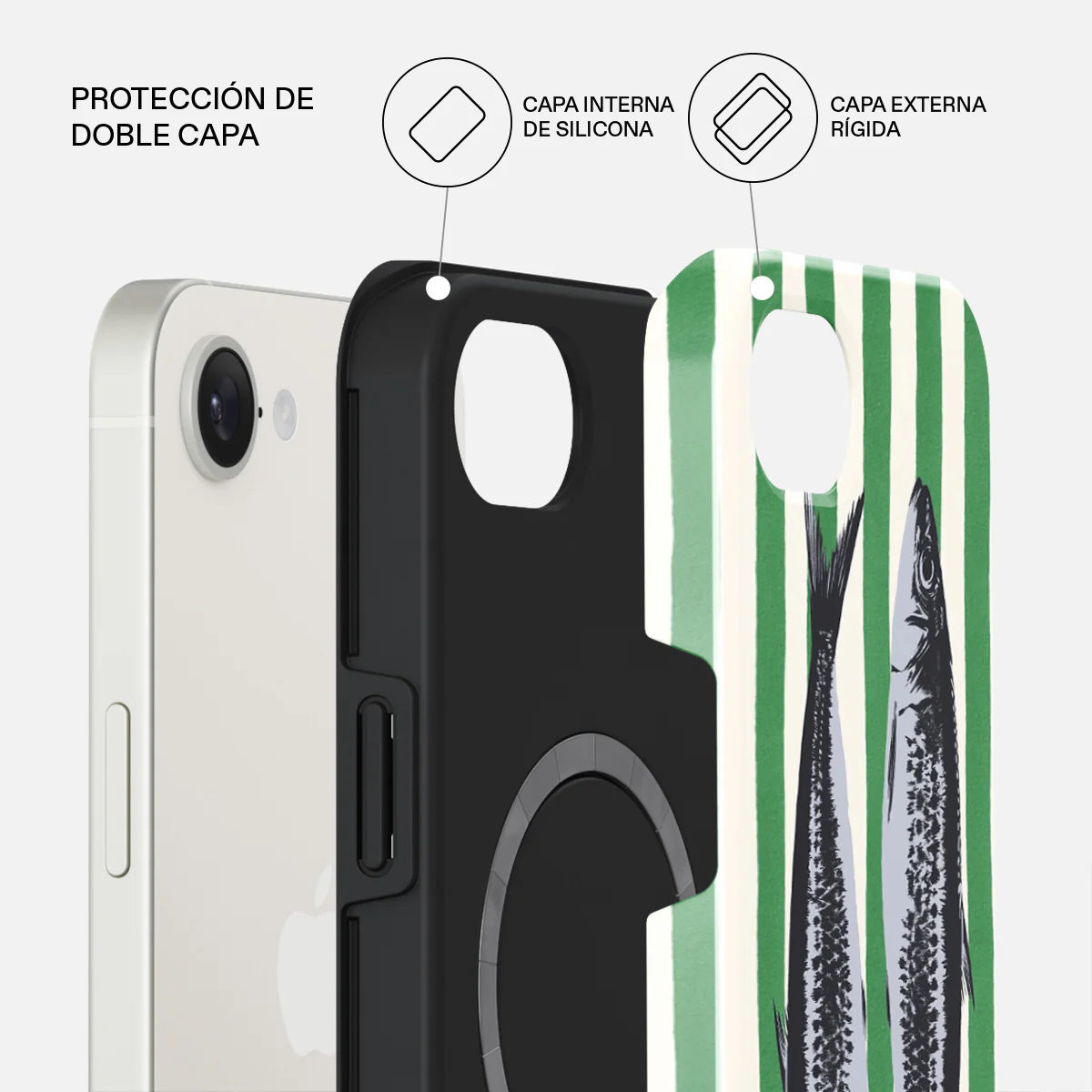 Sardinhas - iPhone 17e Funda - Image 2