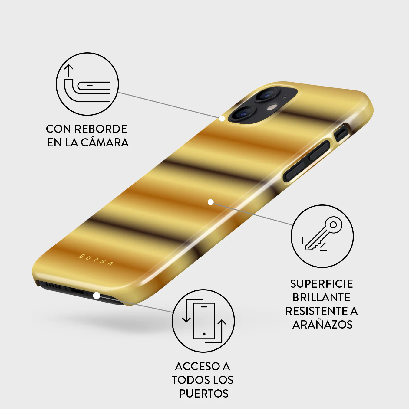 Saturn - iPhone 12 Mini Funda - Image 3