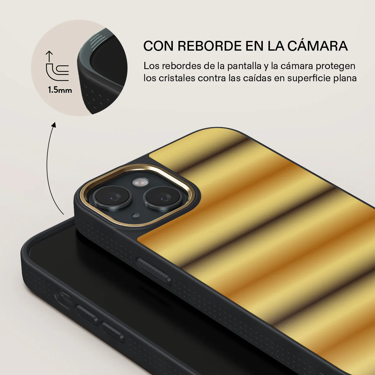 Saturn - iPhone 15 Plus Funda - Image 8