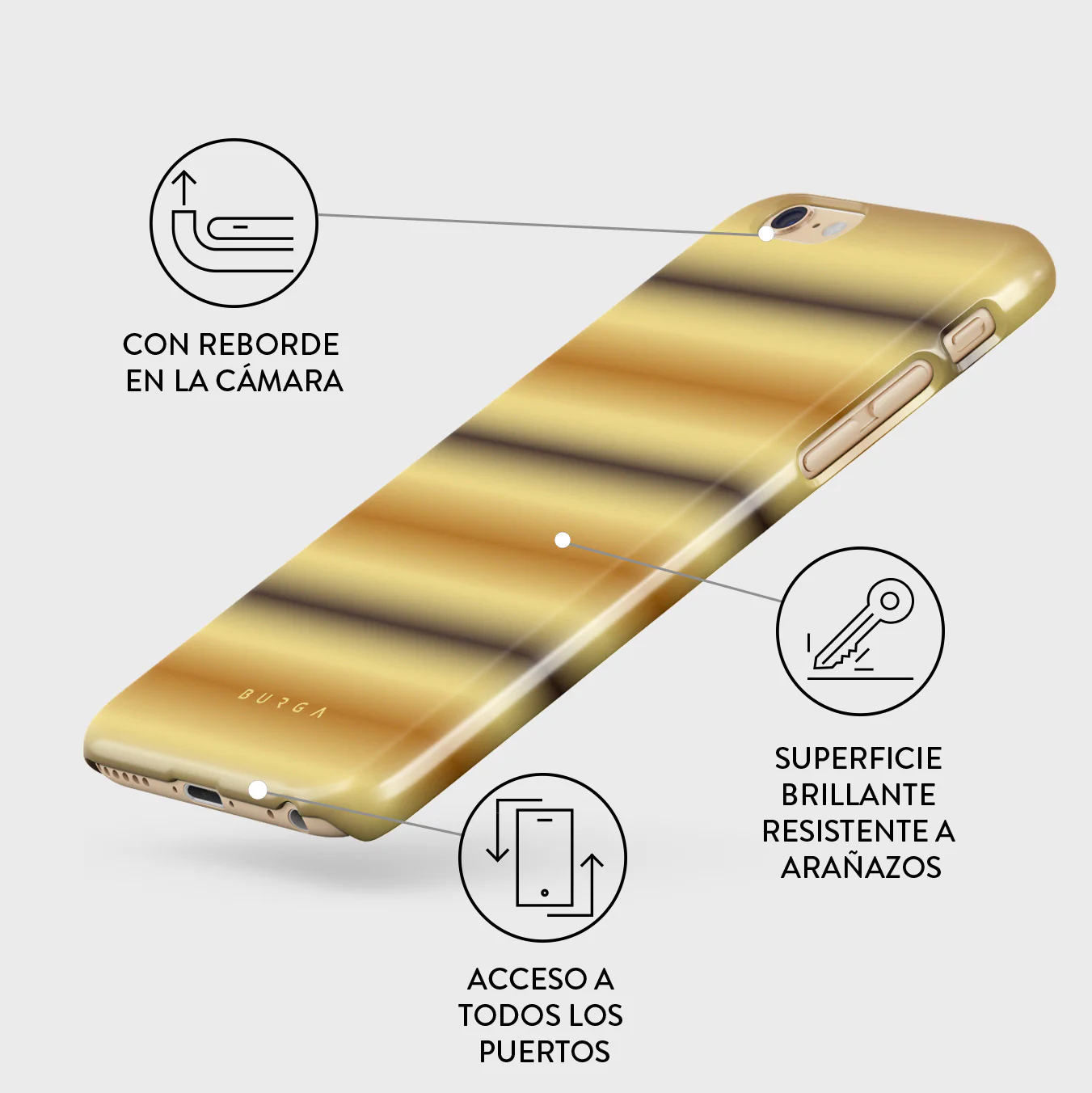 Saturn - iPhone 6 / 6S Funda - Image 3