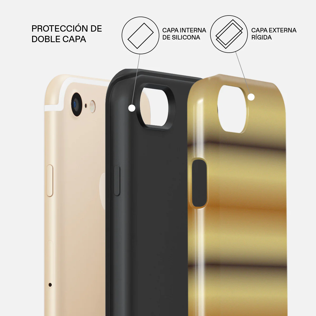 Saturn - iPhone 7 / iPhone 8 Funda - Image 6