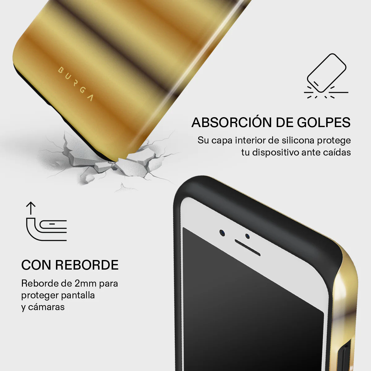 Saturn - iPhone 7 / iPhone 8 Funda - Image 8